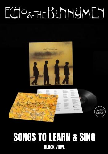 Echo & The Bunnymen - Songs To Learn & Sing [LP] Black Vinyl