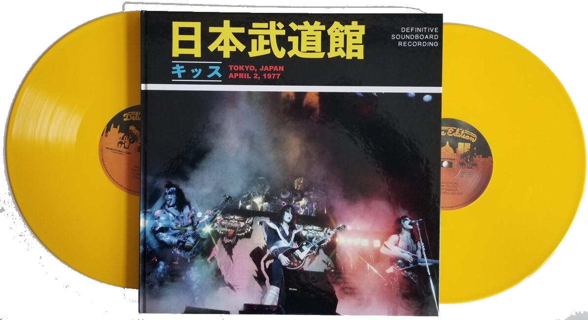 KISS 日本盤LPレコード 7枚 Kiss - Tokyo 1977 [2LP + 7