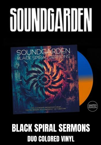Soundgarden - Black Spiral Sermons [LP] Limited Dual Colored VInyl, Hand- Numbered (import)