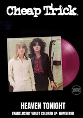 Cheap Trick - Heaven Tonight [LP] Limited 180gram Violet Colored Vinyl, Numbered