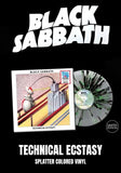 Black Sabbath - Technical Ecstasy [LP] Limited  50th Aanniversary Splatter Colored Vinyl