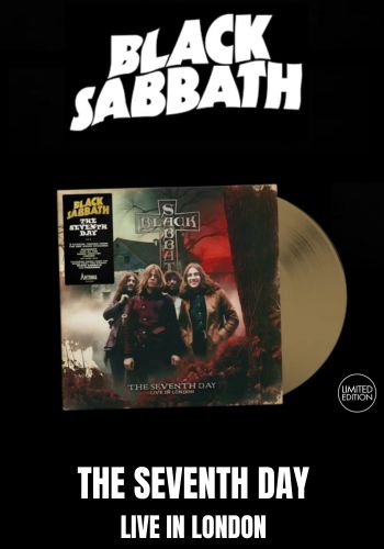 Black Sabbath -The Seventh Day: Live In London [LP] Limited Gold Colored Vinyl (import)