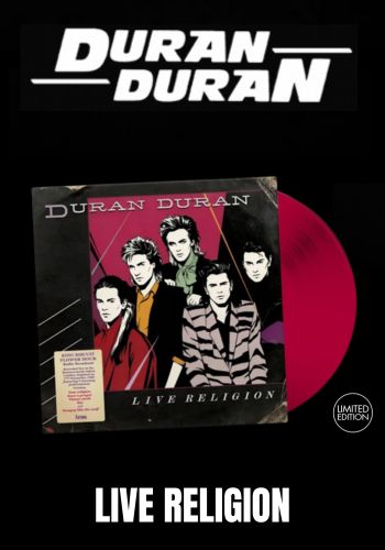 DURAN DURAN RELIGION レコード Duran Duran - Live Religion [LP] Limited Ruby Red Colored Vinyl