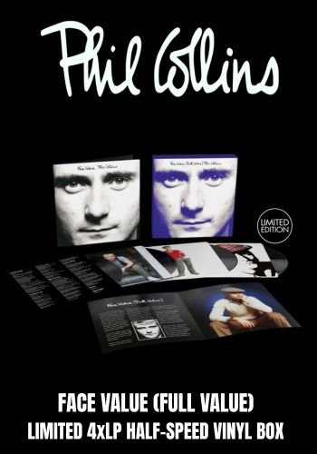 Phil Collins - Face Value (Full Value) [4LP Box] Limited Half-Speed Mastered 180gram Vinyl