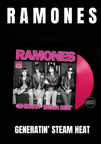 Ramones - Generatin' Steam Heat [LP] Limited Pink Colored Vinyl (import)