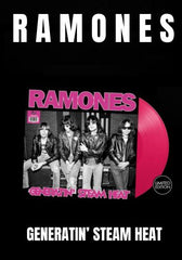 Ramones - Generatin' Steam Heat [LP] Limited Pink Colored Vinyl (import)