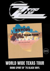ZZ Top - ZZ Top's World Wide Texas Tour [LP] Limited Indie Black Vinyl (Rhino Spirit Of '76)