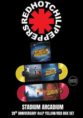Red Hot Chili Peppers - Stadium Arcadium [4LP Box] Limited 20th Anniversary Canary Yellow & Apple Red Colored Vinyl
