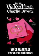 Vince Guaraldi - Be My Valentine, Charlie Brown [LP] Limited Red Heart Shaped Vinyl