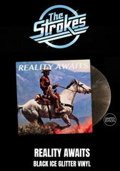 Strokes, The - Reality Awaitis [LP] Limited Black Ice Glitter Vinyl, Trifold Jacket, Booklet