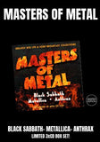 Masters Of Metal - Black Sabbath- Metallica - Anthrax [3CD] Limited Box Set (import)