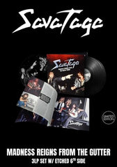 Savatage - Madness Reigns From The Gutter [3LP] Limited Black Vinyl W/ Etched 6th Side