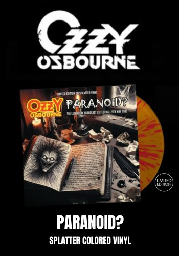 Ozzy Osbourne - Paranoid? [LP] Limited Hand-Numbered Splatter Colored Vinyl (import)