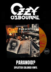 Ozzy Osbourne - Paranoid? [LP] Limited Hand-Numbered Splatter Colored Vinyl (import)