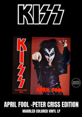 Kiss - April Fool (Peter Criss) [LP] Limited Marbled Colored Vinyl (import)