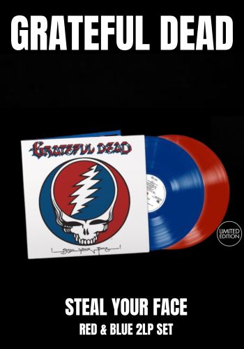 Grateful Dead - Steal Yoru Face [2LP] 50th Anniversary Limited Red  & Blue Colored Vinyl (Spirit Of '76)