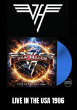 Van Halen - Live In The USA 1986 [LP] Limited Blue Colored Vinyl (import)