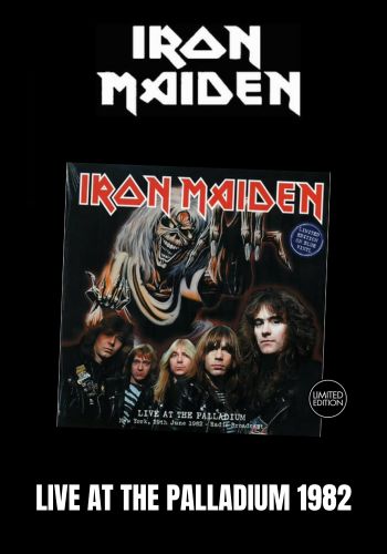 Iron Maiden - Live At The Palladium 1982 [LP] Limited Blue Colored Vinyl (import)