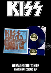 Kiss - Armageddon Tonite [2LP] Limited Blue Colored Vinyl, Numbered, Gatefold, Insert (import)