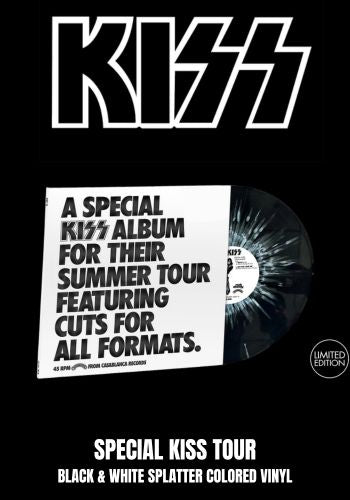 Kiss - Special Kiss Tour [LP] Limited Black & White Splatter Colored Vinyl