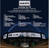 Oasis - Wembley Live '25 [3LP Box] Limited & Numbered White Colored Vinyl, Poster, Ticket