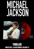 Michael Jackson - Thriller [LP] Limited Red & Black Marble Colored Vinyl