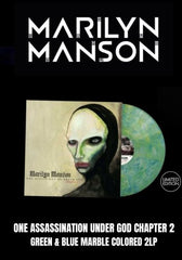 Marilyn Manson - One Assassination Under God Chapter 2 [LP] Limited Green & Blue Marble Colored Vinyl