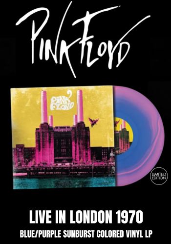Pink FLoyd - Live In London 1970 [LP] Limited Blue/Purple Sunburst Colored Vinyl (import)