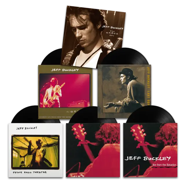 【1枚欠け】 JEFF BUCKLEY The Grace EPs レコード Jeff Buckley - The Grace EP's [5LP Box] 140gram Black Vinyl