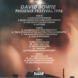 Bowie, David - Phoenix Festival 1996 [2LP] Limited Black Vinyl, Gatefold (import)