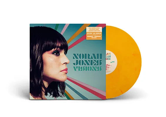 Norah Jones - Visions [LP]  Limited Orange Blend Colored Vinyl, alternate cover