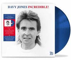 Davy Jones - Incredible! [LP] Limited Edition Blue Colored Vinyl (import)