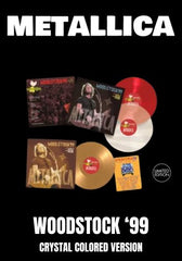 Metallica - Woodstock 99 [2LP] Limited Crystal Colored Vinyl, Numbered, Gatefold (import)