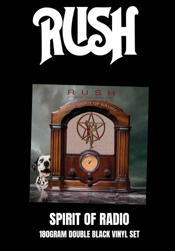 Rush - Spirit Of Radio: Greatest Hits 1974-1987 [2LP] 180gram Black VInyl