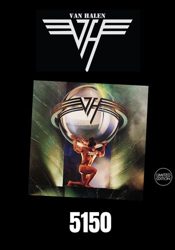 Van Halen - 5150 (Expanded Edition) [2LP] 40th Anniversary Black Vinyl, Gatefold