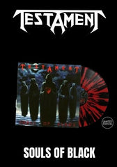 Testament - Souls Of Black [LP] Limited Red & Black Splatter Colored Vinyl