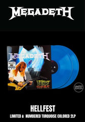 Megadeth - Hellfest [2LP] Limited Turquoise Colored Vinyl, Numbered (import)