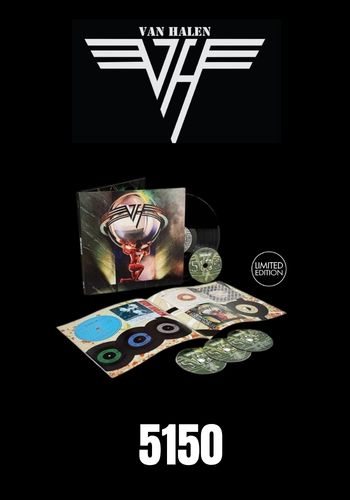 Van Halen - 5150 (Expanded Edition) [LP, 3CD &  Bluray] 40th Anniversary Edition, Booklet