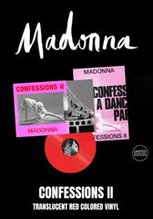Madonna - Confessions II [LP] Limited Colored Translucent Red Colored Vinyl