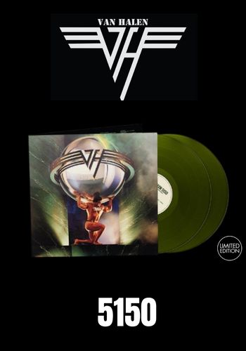 Van Halen - 5150 (Expanded Edition) [2LP] 40th Anniversary Green Colored Vinyl, Gatefold
