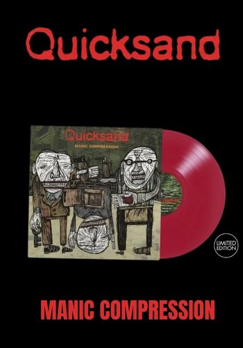 Quicksand - Manic Compression [LP] Limited 30th Anniversary Red Colored Vinyl