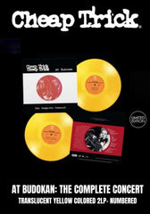 Cheap Trick - At Budokan: The Complete Concert [2LP] Limited 180gram Yellow Colored Vinyl, Numbered