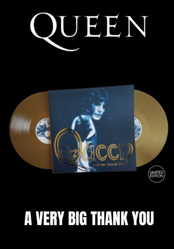 Queen - A Very Big Thank You  [2LP] Limited Gold Colored Vinyl, Gatefold, Numbered (import)