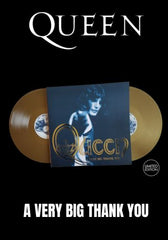 Queen - A Very Big Thank You  [2LP] Limited Gold Colored Vinyl, Gatefold, Numbered (import)