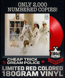 Cheap Trick - Dream Police [LP] Limited 180gram Red Colored Vinyl, Numbered