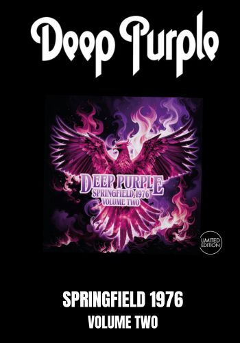 Deep Purple - Springfield 1976 Volume Two [2LP] Limited Black Vinyl, Gatefold (import)