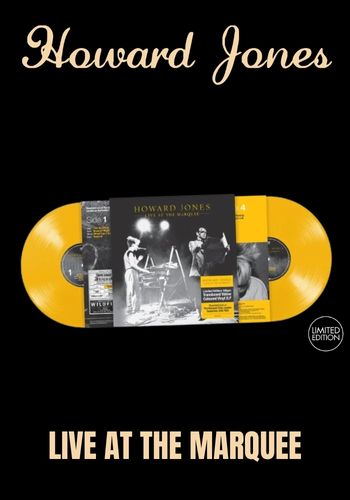 Howard Jones - Live At The Marquee [2LP] Limited 140gram Yellow Colored Vinyl