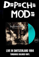 Depeche Mode - Live In Switzerland 1984 [LP] Limited Turquoise Colored Vinyl (import)