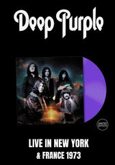 Deep Purple - Live In New York & France 1973 [LP] Limited Purple Colored VInyl (import)