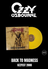 Ozzy Osbourne - Back To Madness: Ozzfest 2000 [LP] Limited Yellow Colored Vinyl, Numbered (import)
